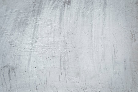 White painted concrete wall textureの写真素材