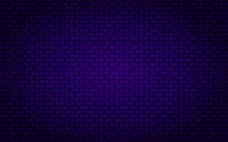 Abstract Dark Purple Geometric vector background from bricks. Vector Illustrationのイラスト素材