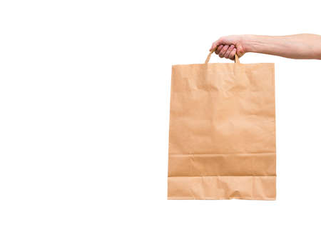 Concept of safe home delivery in a pandemic.の写真素材