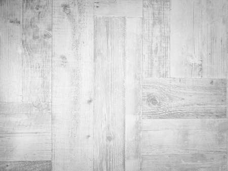White texture of weathered wooden planks floorの写真素材