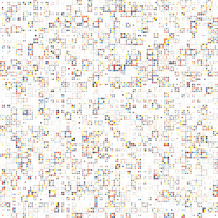 Mosaic seamless colored pixel vector backgroundのイラスト素材