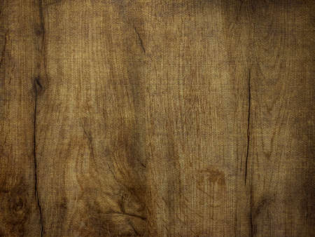 Dark brown wood texture with scratches as backgroundの写真素材