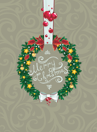 Marry christmasのイラスト素材