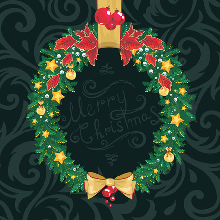 Marry christmasのイラスト素材