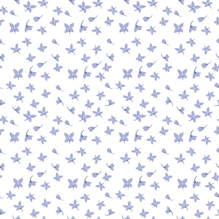 Floral textile seamless vector patternのイラスト素材