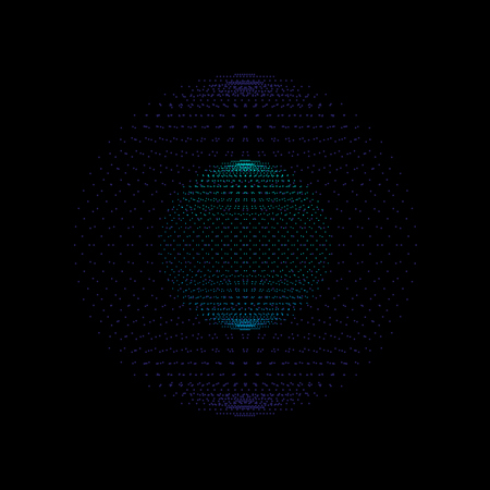Bright shining neon lights vector backgroundのイラスト素材