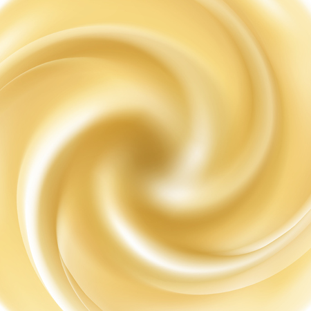 Vector yogurt swirl ice cream background.のイラスト素材