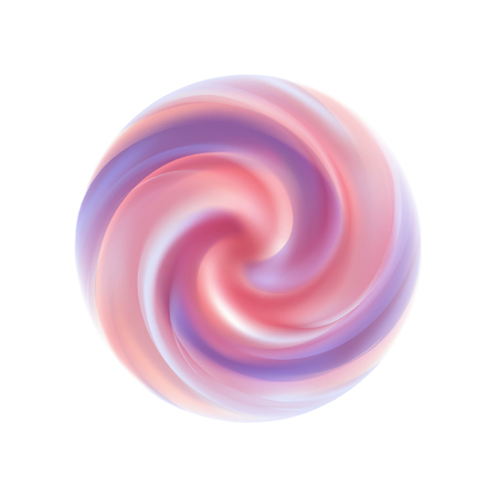 Vector yogurt swirl ice cream background. white mousse texture.のイラスト素材