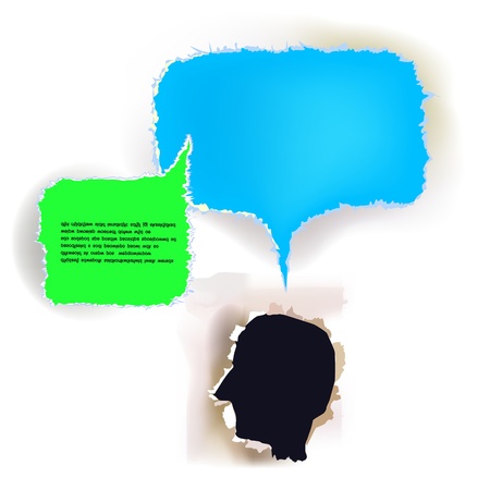 thinking personのイラスト素材