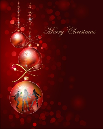 christmas background のイラスト素材