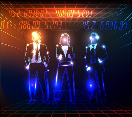 business teamのイラスト素材