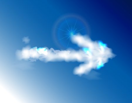 arrow signのイラスト素材