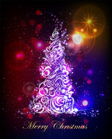 Christmas treeのイラスト素材