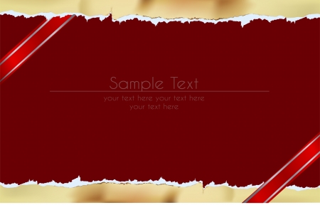 ripped paper designのイラスト素材