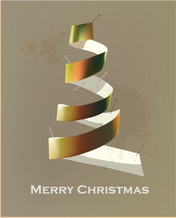 Christmas tree backgroundのイラスト素材