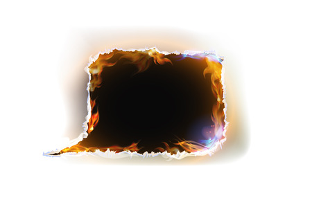 Ripped paper collection Bubbleのイラスト素材