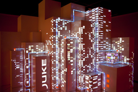 Composition of light  Abstract representing business, growth and and success のeditorial素材