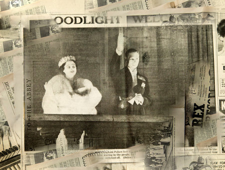 Vintage news paper background 