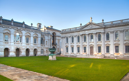 CAMBRIDGE, UK - JANUARY 18, 2015: Senate house (1722-1730). mainly used for the degree ceremonies of the University of Cambridgeのeditorial素材