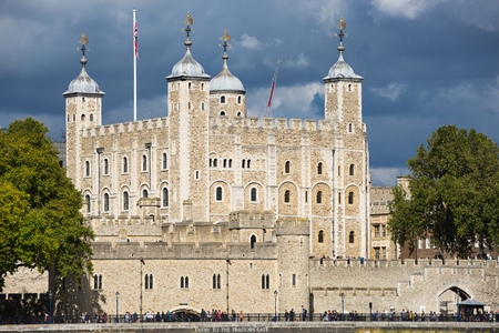 LONDON, UK - SEPTEMBER 19, 2015: Tower of Londonのeditorial素材