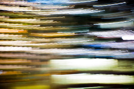 City lights blur. Image for backgroundの写真素材