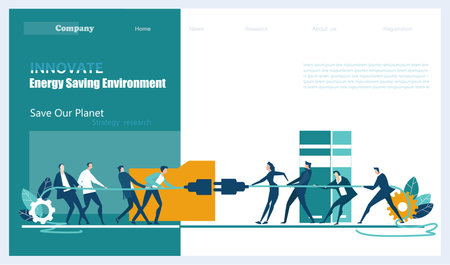 Modern flat design concept website or app page. Financial services, banking, strategic planning,...