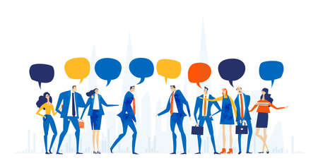 Business people negotiation, talking, discussing the deal. International business conceptの写真素材