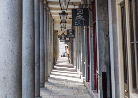London, UK - February 23, 2021: Covent Garden a shopping and entertainment hub in London's West End....