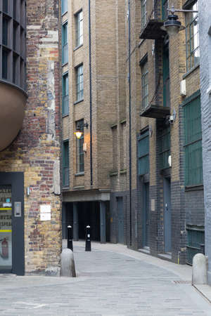 London, UK - February 23, 2021:  London embankment river Thames. Empty streets no people, London during national lockdown Covid 19のeditorial素材