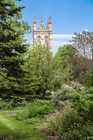 Oxford, UK - June2, 2021: Oxford Botanic garden (founded 1621),  Oxford Universityのeditorial素材