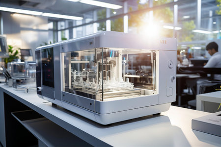 3d Printer use for medicine, printing human's organs, concept of  new technology for  transplantの素材