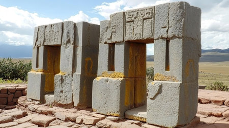 Sacsayhuash, Inca ruins in Cusco, Peruの素材