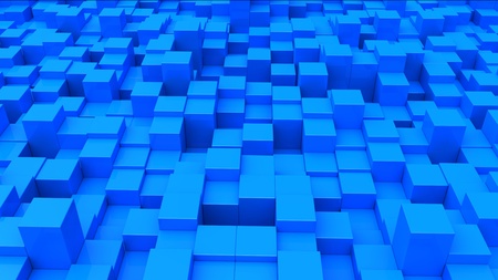 Abstract urban background of 3d blocks の写真素材
