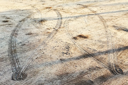 Wheel track heartsの素材