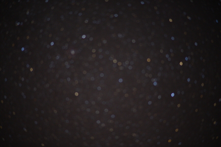Bokeh from the stars in night skyの写真素材
