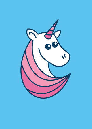 unicornのイラスト素材