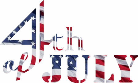 Independence Day of the United States.のイラスト素材