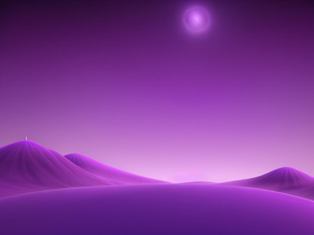 Abstract background. Purple - violet palette. Raster fractal graphics.の素材