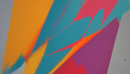 Abstract art background. Hand-painted background. SELF MADE.の素材
