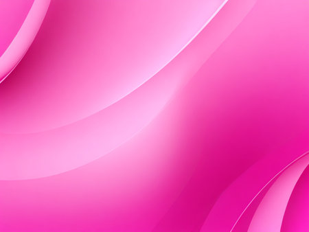 abstract background with smooth lines in pink colors, design for greeting cards and bannersの素材