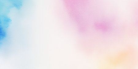Abstract watercolor background. Digital art painting. Colorful illustration.の素材