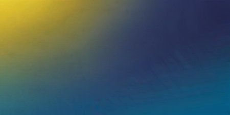 abstract blue and yellow gradient background with copy space for text or imageの素材