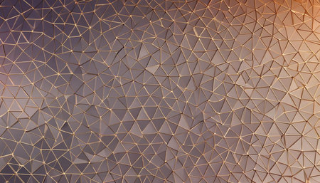 Polygonal background. Abstract background of a polygonal patternの写真素材