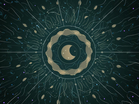 Abstract background with space for text. Vector illustration. Eps 10.