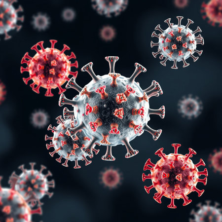 Coronavirus 2019-nCov. 3D illustration