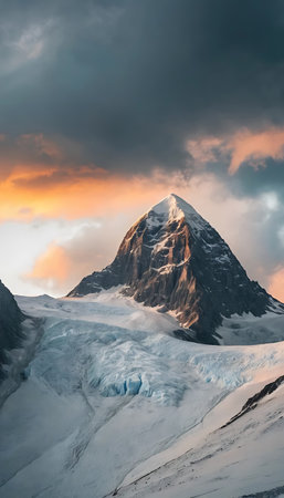 Matterhorn mountain, Swiss Alpsfraujoch, Switzerlandの写真素材
