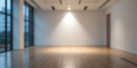 Blurred interior background. 3d rendering, 3d illustration.の写真素材