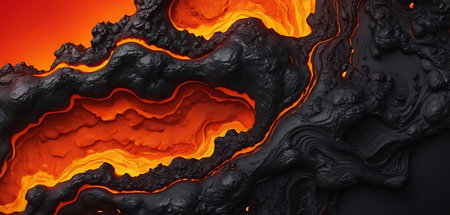 3d illustration of abstract geometric composition,digital artwork for creative graphic designの写真素材