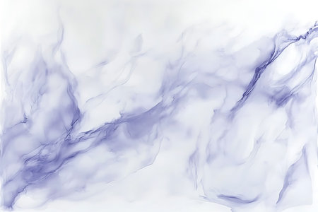 abstract watercolor background with blue and white marble texture - digitally generated imageの写真素材