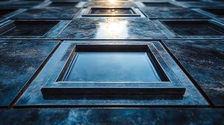 Detail of a window in an old building